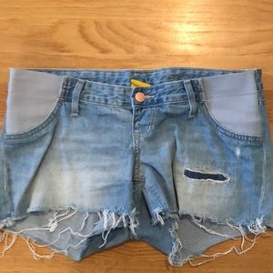 Old Navy Maternity Jean Shorts